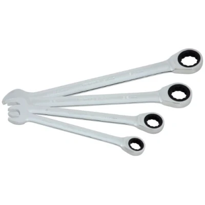 Abbildung von KS TOOLS 503.4270 Ratschen Ringgabelschlüsselsatz 72 32, 24 Chrom Vanadium Stahl