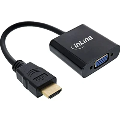 Abbildung von InLine® Konverter Kabel HDMI zu VGA, mit Audio