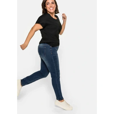 Abbildung von Sheego Stretch Jeans Große Größen Skinny mit Bodyforming Effekt