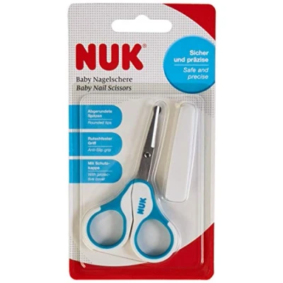 Abbildung von NUK Nagelschere, Blau