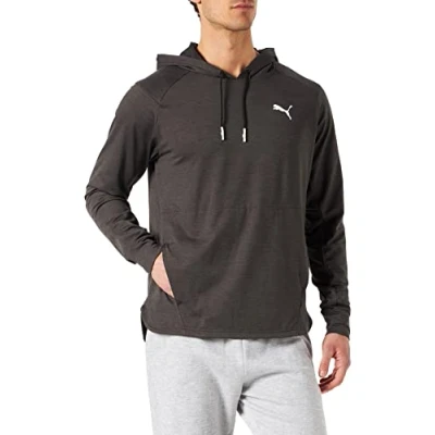 Abbildung von Puma Train Cloudspun Kapuzenpullover, Herren, Größe: Small, Black heather