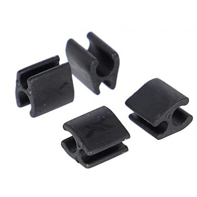 Abbildung von XLC Kabelclip für Di2 BR X121 Ø2.5mm Kabel. Ø4mm Aussenhülle 4er Set