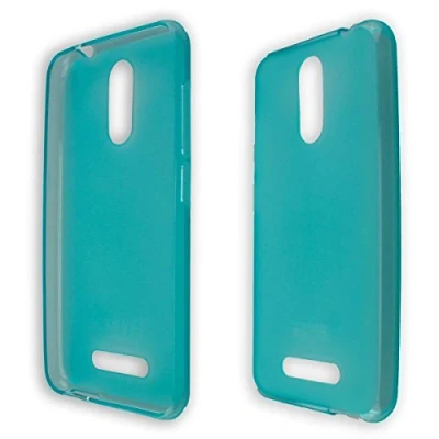 Abbildung von caseroxx TPU Hülle kompatibel mit Gigaset GS170, Handy Tasche (TPU in hellblau)