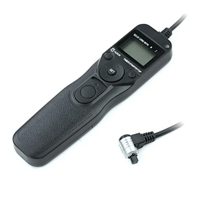 Abbildung von subtel Fernauslösekabel mit Timer für RS 80N3, TC 80N3 kompatibel Canon EOS 5D Mark IV, 5D, 40D, 7D, II, 1D X, X II