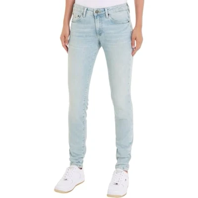 Abbildung von Tommy Jeans Skinny Fit, Damen, Größe: 33x30, Denim light