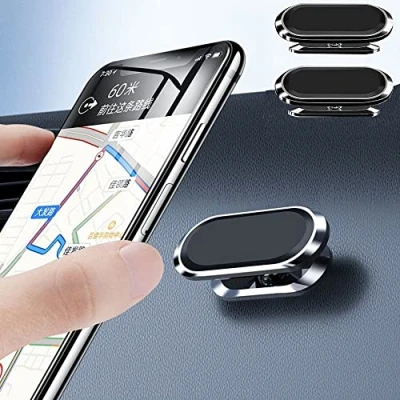 Abbildung von GRILLIN Handyhalterung für Auto, 360 Drehung, Autohalterung (2 Stück), magnetische Universal Auto mit magnetischem Armaturenbrett