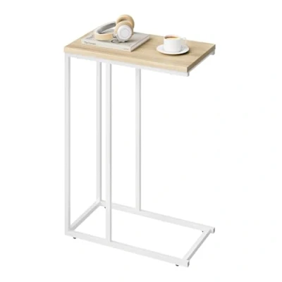 Abbildung von Woltu Beistelltisch (1 St), Sofatisch Tischplatte aus MDF Gestell Metall
