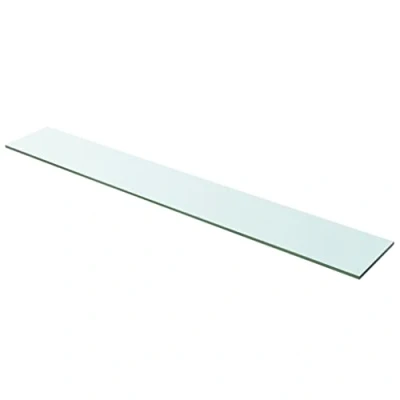 Abbildung von vidaXL Glasboden Glasscheibe Glasplatte für Glasregal Transparent 100 cm x 15