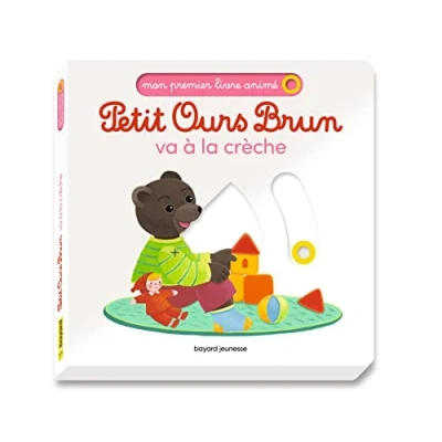 Abbildung von Petit Ours Brun va à la crèche Mon premier livre animé