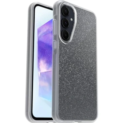 Abbildung von OtterBox Sleek Hülle für Samsung Galaxy A55 5G, stoßfest, sturzsicher, ultraschlank, schützende Hülle, Getestet nach Militärstandard, Stardust Keine Einzelhandelsverpackung
