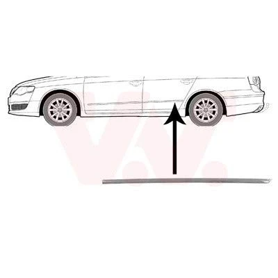 Abbildung von VAN WEZEL 5839405 Zierleisten VOLKSWAGEN: Passat B6 Variant, Limousine