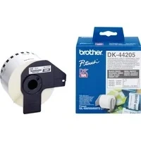 Abbildung von Brother DK 44205 (62 mm) Schwarz bis weiß Etikett