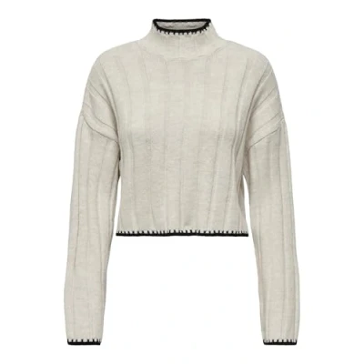 Abbildung von ONLY Strickpullover, Damen, Größe: Small, Pumice stone