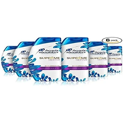 Abbildung von Head &amp; Shoulders Arganöl Shampoo Supreme Damage Repair Shampoo, 6 x 400 ml, 6er Pack