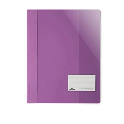 Abbildung von Durable Sichthefter für Din A4, Überbreite, lila, 25er Packung, 269012