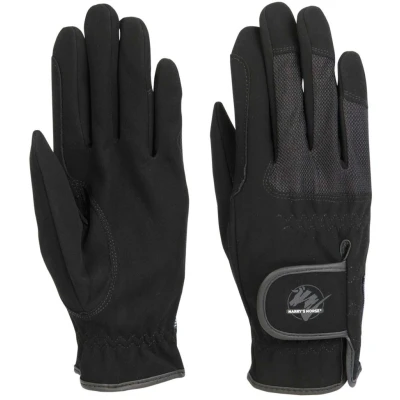 Abbildung von Harry&#039;s Horse Domy / Mesh reithandschuhe XXS Schwarz
