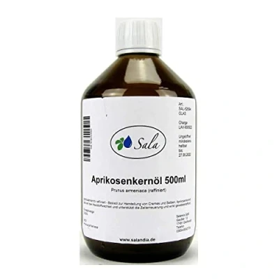 Abbildung von Sala Aprikosenkernöl Prunus armeniaca raffiniert (500 ml Glasflasche)