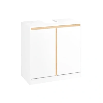 Abbildung von SoBuy Waschbeckenunterschrank BZR78 Badezimmerschrank Badschrank Unterschrank Waschtisch Badmöbel