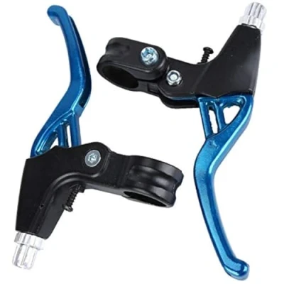 Abbildung von auvstar Bremshebel,Fahrrad Bremshebel Brake,Vollaluminiumlegierung Universal Fahrrad Bremsgriff Gebirgsstraßen Handgriff Bremse 2.2cm Durchmesser Fahrradteile. (Schwarz)