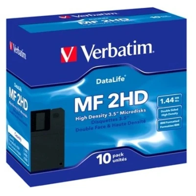 Abbildung von 10er Pack Disketten MF2HD VERBATIM (Formatiert)