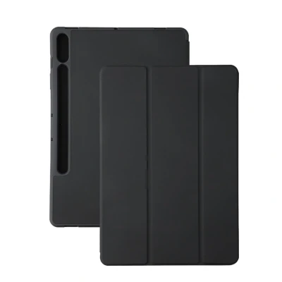 Abbildung von 4smarts Folio Case Basic für Samsung Galaxy Tab S10+ / S9 FE+ S9+ schwarz
