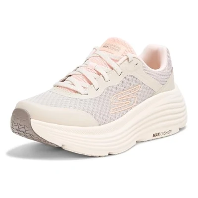 Abbildung von Skechers MAX Cushioning Endeavour Sneaker low, Damen, Größe: 40, Beige Schuhe