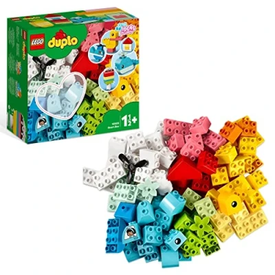 Abbildung von LEGO DUPLO Classic Mein erster Bauspaß, Bausteine Box, Konstruktionspielzeug, Lernspielzeug zur Entwicklung und zum Lernen für Kleinkinder ab 1,5 3 Jahre 10909