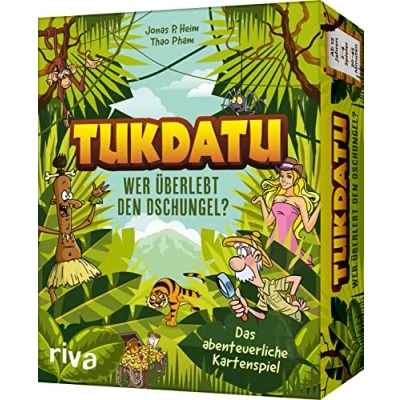 Abbildung von Tukdatu Wer überlebt den Dschungel?: Das abenteuerliche Kartenspiel. Survival Abenteuer für alle ab 12 Jahren. perfekte Geschenk Weihnachten, Geburtstag oder zwischendurch