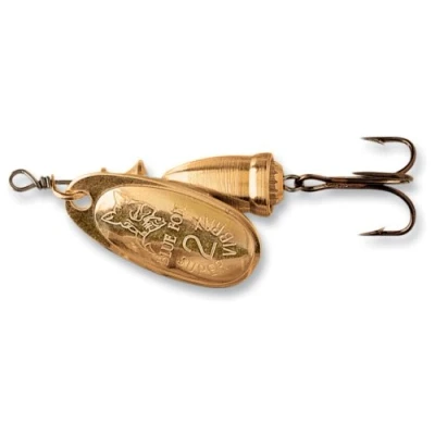 Abbildung von Blue Fox Vibrax Original Spinner Gr. 2 6g Gold BF2GP Forellenspinner