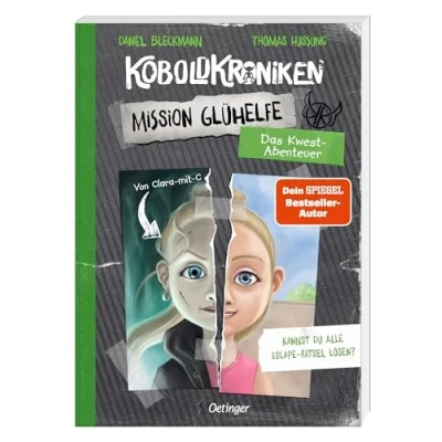 Abbildung von KoboldKroniken. Mission Glühelfe: Das Kwest Abenteuer von Clara mit C. Interaktives Rätsel spannenden Escape Room Elementen aus der beliebten Monster Kinderbuch Reihe ab 9 Jahren