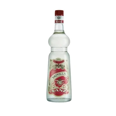 Abbildung von SANZ Vanille Sirup, Bar Sirup für Cocktails, Desserts &amp; Kaffee, alkoholfrei, 1 L