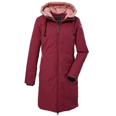 Abbildung von G.I.G.A. DX Damen Funktionsparka mit abknöpfbarer Kapuze/Parka wasserdicht GW 2 WMN PRK, himbeere, 50, 39828 000