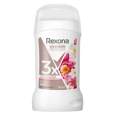 Abbildung von Rexona Women Maximum Protection Anti Transpirant Stick Bright Bouquet Deodorant mit 96 Stunden Schutz gegen starkes Schwitzen und Geruch 3x bei Stress, Hitze &amp; Bewegung 50 ml