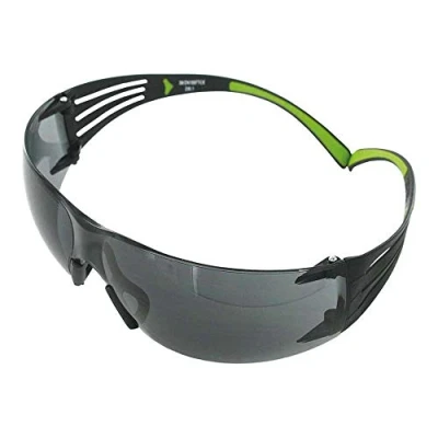 Abbildung von 3M Arbeitsschutzbrille Schutzbrille SecureFit SF400 EN 166,EN 170 Bügel schwarz grün,Scheib