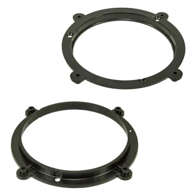 Abbildung von tomzz Audio 2803 012 1 Lautsprecherringe Adapter Halterungen kompatibel mit Audi A3 8L Fronttür für 130mm DIN Lautsprecher