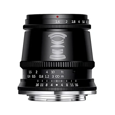 Abbildung von TT Artisan 17mm f 1.4 APS C Objektiv Anschluss MFT Mount Weitwinkelobjektiv mit manuellem Fokus TTAL1714MFT Schwarz