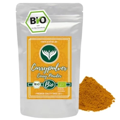 Abbildung von Azafran BIO Curry Pulver Currypulver indisch Madras Richtung mild 250g