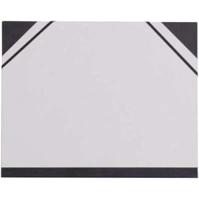 Abbildung von Clairefontaine 44611C Zeichenmappe (Gummizug, Rücken 30 mm, innen: 24 x cm, außen: 26 32 ideal zur Aufbewahrung Ihrer Werke) betongrau