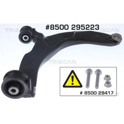 Abbildung von TRISCAN 8500 295223 Querlenker ohne Trag /Führungsgelenk, mit Gummilager VOLKSWAGEN: Transporter 5 Bus, Multivan (7HM