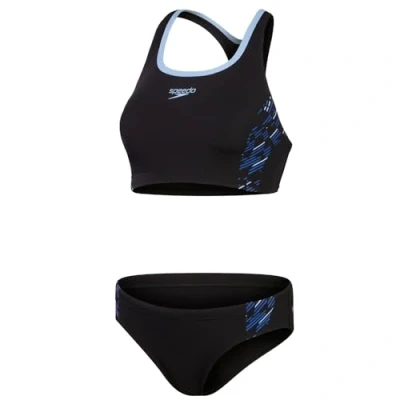 Abbildung von Speedo Womens Placement 2 Piece Bikini, Damen, Größe: 40, Arctic glass
