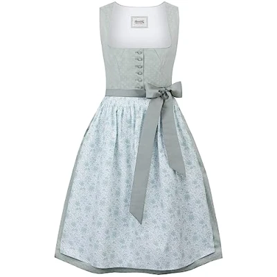 Abbildung von Stockerpoint Damen Dirndl Megan Kleid für besondere Anlässe, Salbei, 46