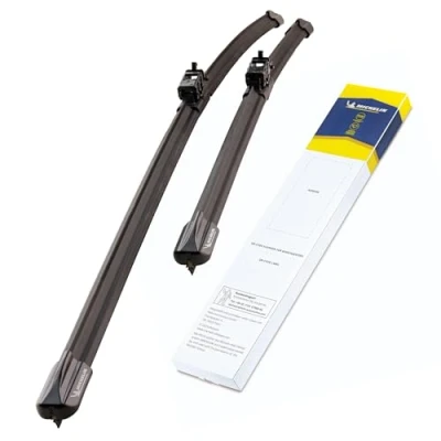 Abbildung von MICHELIN Scheibenwischer Set ECO235 Mercedes Benz Serie V und Vito 700/450mm Nachhaltige Verpackung, Schwarz