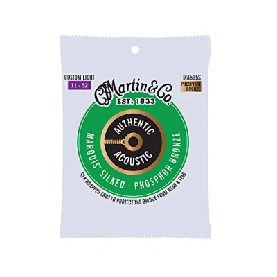 Abbildung von MARTIN Strings Authentic Silked, Custom Light, 92/8
