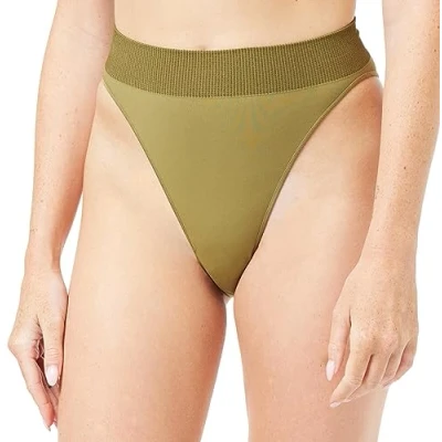 Abbildung von Sloggi EVER Infused HIGH LEG Slip, Damen, Größe: Large, Martini olive