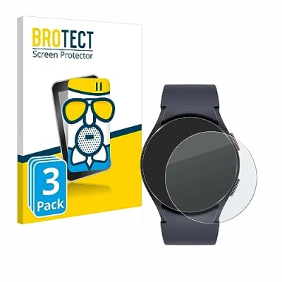 Abbildung von BROTECT Entspiegelungs Schutzglas für Samsung Galaxy Watch 6 (40 mm) (3 Stück) Schutz Folie Panzerfolie Glas Matt [Extrem Kratzfest 9H, Anti Reflex]