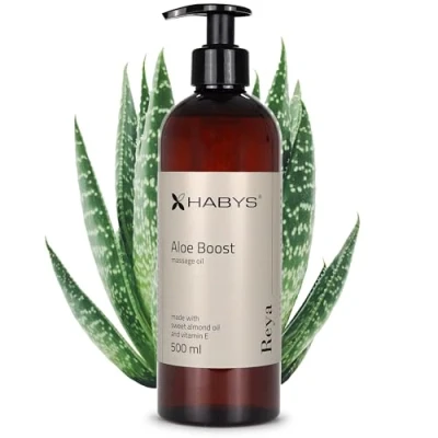 Abbildung von Habys Massageöl REYA Aloe Boost Öl Erfrischende Note 500 ml