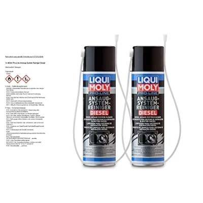 Abbildung von 2x LIQUI MOLY 5168 Pro Line Ansaug System Reiniger Diesel 400ml