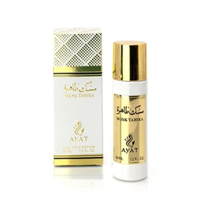 Abbildung von Ayat Perfumes Eau de Parfum Musk Emirates, 30 ml, Parfum, orientalische Arab, originelles Geschenk für Damen und Herren, Miniatur Düfte, hergestellt entworfen in Dubai (Musk Tahira)