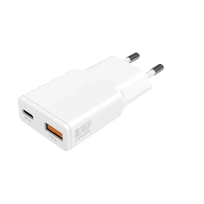 Abbildung von 4smarts Netzladegerät PDPlug Slim Duos 30 W GaN 1C+1A USB Ladegerät