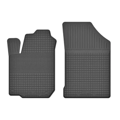 Abbildung von Gummimatten Automatten Gummifussmatten Gummi Fußmatten für VW Amarok Bj. 2010 2016 VORNE Fahrer und Beifahrermatte U_C